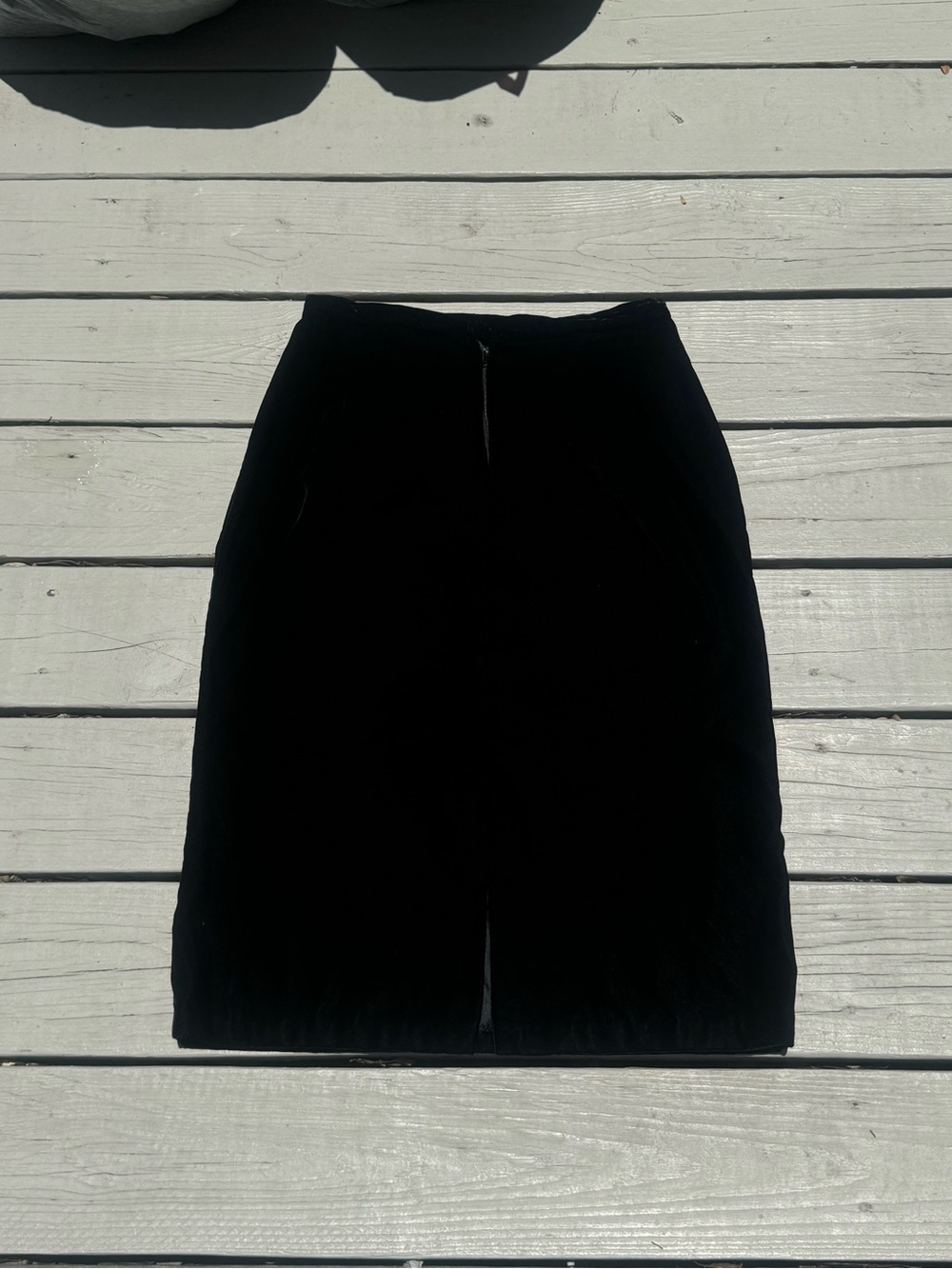 Classic Black Pencil Skirt - Women